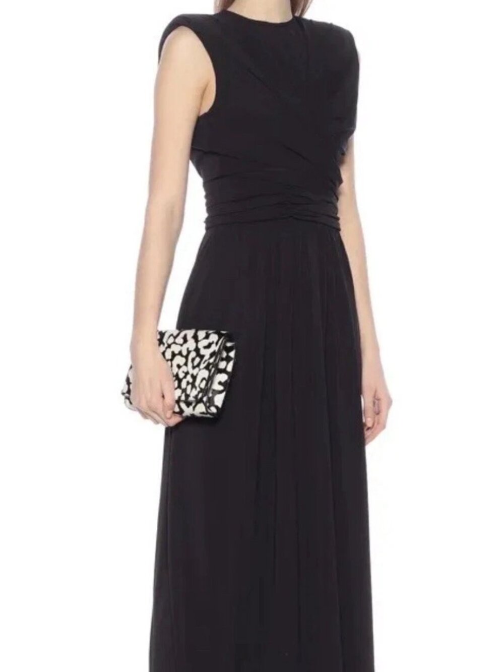 Isabel Marant Womens Guciene Jersey Long Sleeveless Dress, Size EU 38/US 6